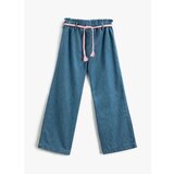 Koton Palazzo Jeans Belt Elastic Waist Cotton | shoptok.hr