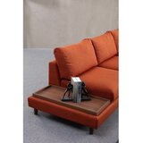 Atelier Del Sofa ugaona garnitura new tulip with pouf orange