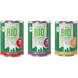 zooplus Bio mešano pakiranje brez glutena - 6 x 400 g (3 sorte)