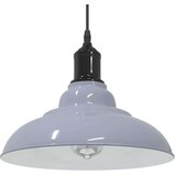 vidaXL obesek svetilka nastavljiva po višini E27 Gloss Grey Ø 31 cm | Shoptok.si