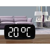  LCD budilka z vibracijsko ploščo za vzglavnik črna | Shoptok.si