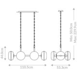 Elstead Lighting VISEČA NIHALNA SVETILKA Eurofase 40 W E27 | Shoptok.si
