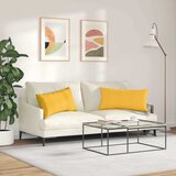  Jastučići za sofu 2 pcs Svijetlo žuta 80 x 40 cm | Eponuda.com
