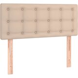  Krevet box spring madrac LED cappuccino 100x200cm umjetna koža | shoptok.hr