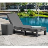Keter Ležaljka Daytona Deluxe, Antracit | ePonuda.com