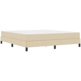  Krevet s opruga kutije Krema 180 x 200 cm tkanina | shoptok.hr