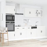  Set kuhinjskih elementa od 7 dijelova "Kalmar" bijelo | shoptok.hr