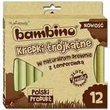 Unipap Bambino: Drvene bojice sa šiljilom set od 12kom | shoptok.hr