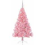  Umjetno predsvijetljeno božićno drvce Ružičasta 150 cm PVC | shoptok.hr
