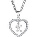  Črka - K / Srebrna KP5168 | Shoptok.si