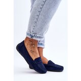 Boto marka niezdefiniowana Women's Suede Moccasins Navy Lenvie | shoptok.hr