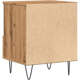 vidaXL Nočna omarica artisan hrast 40x35x50 cm inženirski les | Shoptok.si