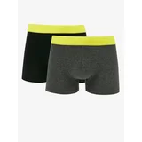 Replay Set of two men's boxers in black and dark grey - Men