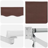 Tenda na automatsko uvlačenje smeđa 500 x 300 cm | shoptok.hr