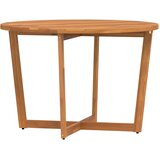  Okrugli vrtni blagovaonski stol Ø110x75 cm Masivno drvo akacije | shoptok.hr