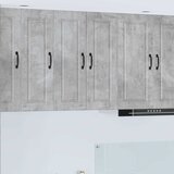  Ormar za Zid Betonski sivi 30 x 31 x 80 cm Konstruirano drvo | shoptok.hr