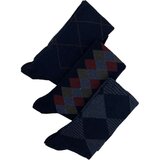 Duca di Morrone Venezia - Blue Tripack Socks Plava | shoptok.hr