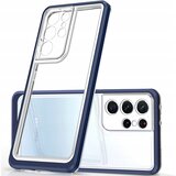 HURTEL CLEAR ETUI CASE OBUDOWA POKROWIEC DO SAMSUNG GALAXY S21 ULTRA NIEBIESKI, (21910784) | Shoptok.si