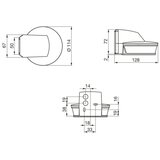 Steinel 034955 - spoljni senzor pokreta senslq s beo IP54 | Eponuda.com