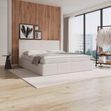 Bessagi Home Oblazinjena Postelja Yara, 180x200, Bela | Shoptok.si