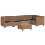  6 kom. Ratan Lounge Set s Jastucima GENDT Prirodni ratan | shoptok.hr