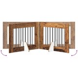  Vrata za pse z stojali 6 pcs Star les 80 x 60 cm Inženirski les, (5000232753) | Shoptok.si