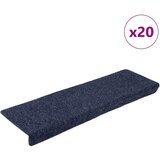vidaXL Samoljepljivi otirači za stepenice 20 kom antracit 65x21x4 cm Cijene