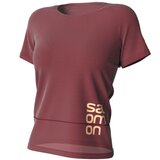 Salomon cross run graphic tee w, ženska majica za trčanje, crvena LC1790900 Cene'.'