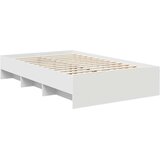  Okvir za krevet Bijelo 120 x 123 cm Konstruirano drvo - Bijelo 120 x 190 cm | shoptok.hr