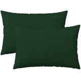  Jastuk s jastukom HEERLEN 2 kom. Tamnozelena Tkanina - Tamnozelena 50 x 75 cm 2 | shoptok.hr