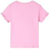  Dječja majica kratkih rukava jarkoružičasta 116 | shoptok.hr