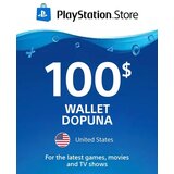 Sony playstation dopuna - psn store 100$ (us) wallet gift card / digital | ePonuda.com