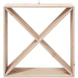  Stalak za vino 4 pcs Prirodna 62 x 25 x 62 cm | shoptok.hr