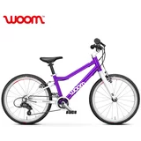 WOOM original 4 dječji bicikl 20" purple haze