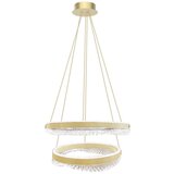  LED luster na sajli LED/85W/230V, prečnik 60 cm, zlatna | Eponuda.com