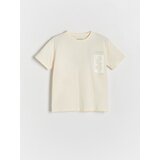 Reserved - Majica s printom - krem | shoptok.hr