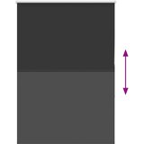 Rolo zavjesa Blackout Black 90x130 cm Širina tkanine 85,7 cm | shoptok.hr