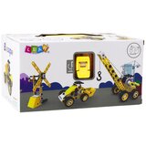 Kockice za slaganje građevinskih strojeva 8u1 - 100el | Shoptok.si
