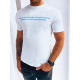 DStreet T-shirt męski z nadrukiem biały Cijene
