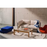 noo.ma Klubska mizica s stekleno mizno ploščo v naravni barvi 86x132 cm Naiko – | Shoptok.si