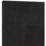  Uzglavlje Crna 80 cm Baršun | shoptok.hr