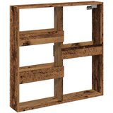  Zidni ormarić boja staro drvo 80x15x80 cm od konstruiranog drva | shoptok.hr