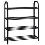 Five stalak za obucu 50x18,4x65cm metal/pp crno/srebrna ( 138868 ) | ePonuda.com