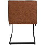 MID.YOU NIHAJNI STOL – SET, kovina, tekstil barve konjaka | Shoptok.si