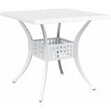  Set vrtnih stolova 3 pcs Bijelo Liveni aluminij | shoptok.hr