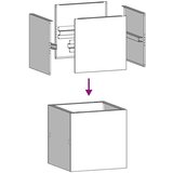 vidaXL Sadilica 40x40x40 cm od pocinčanog čelika | shoptok.hr