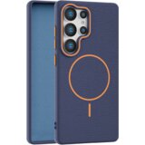  leather grip magsafe maska za samsung galaxy S25 ultra - plava Cene