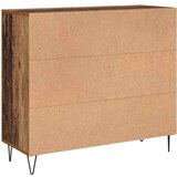 vidaXL Ormarić / Komoda Staro drvo 90 x 34 x 80 cm Konstruirano drvo | shoptok.hr