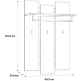 CARRYHOME garderobni panel | Shoptok.si