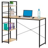  Radni stol 120 x 64 x 120 cm svijetlosmeđi | shoptok.hr